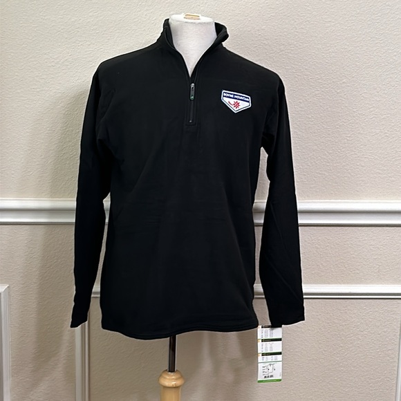 PolarMax 4.0 QUATTRO FLEECE 1/4 Zip - Black - Picture 1 of 15